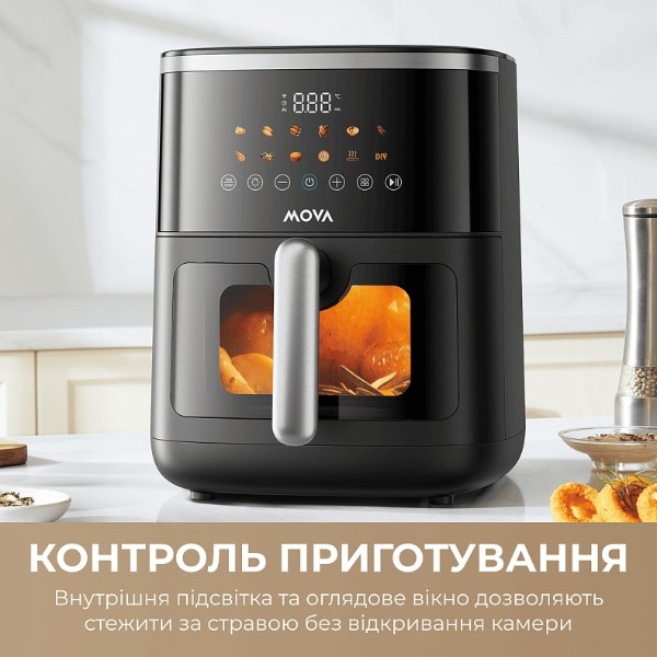 Фото - Мультипечь Mova AeroChef FD10 Pro Max Black (MOVA-FD10-PMAX-B)
